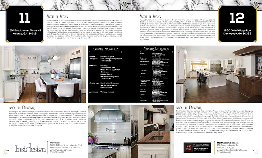 Tour of Kitchens - Kitchens 11-12